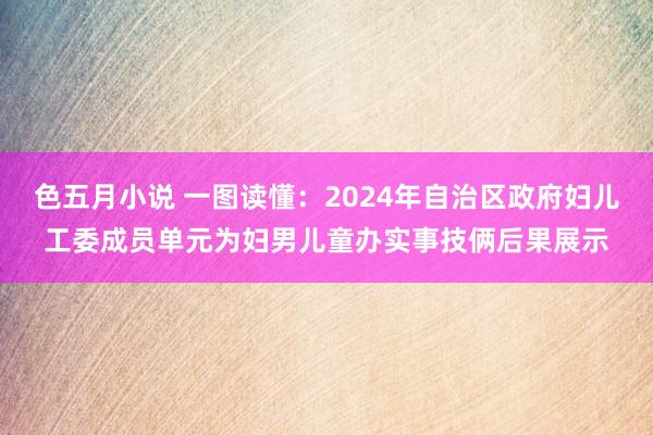 色五月小说 一图读懂：2024年自治区政府妇儿工委成员单元为妇男儿童办实事技俩后果展示