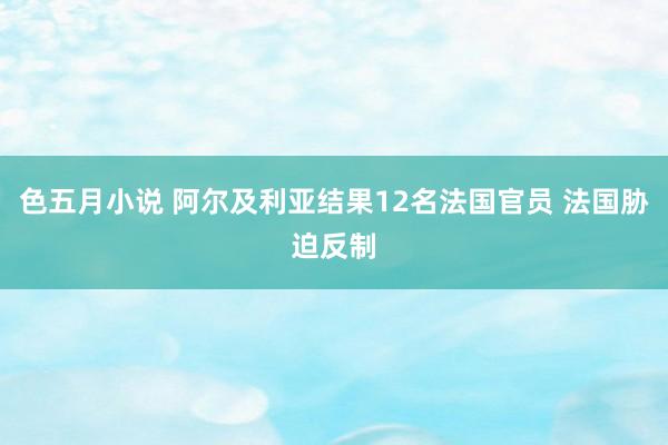 色五月小说 阿尔及利亚结果12名法国官员 法国胁迫反制